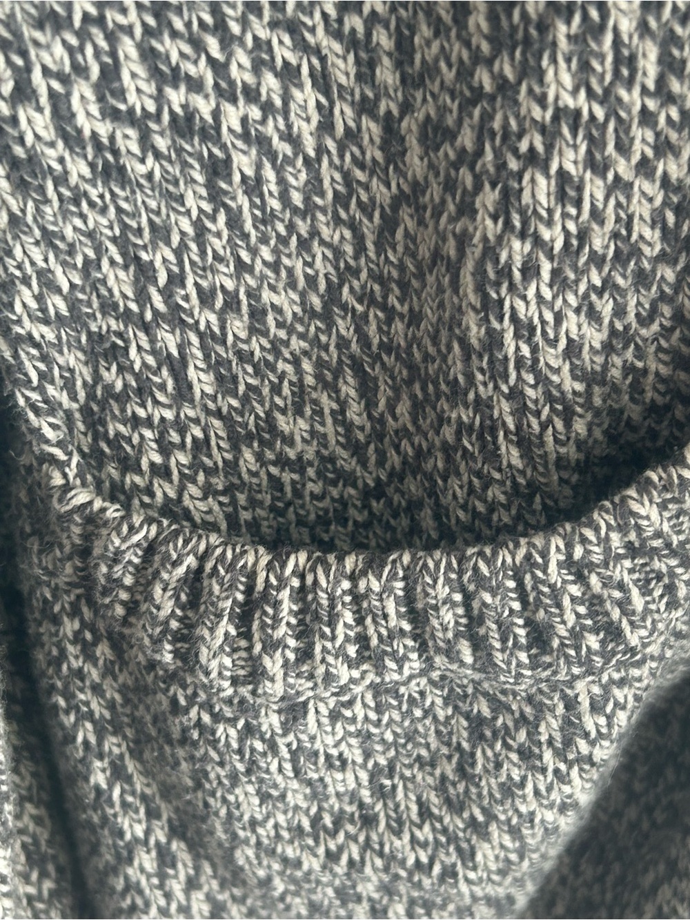 Roots Canada Women's Sweater Size XL Long Cardigan Collar Button-Up Grey - Picture 7 of 9